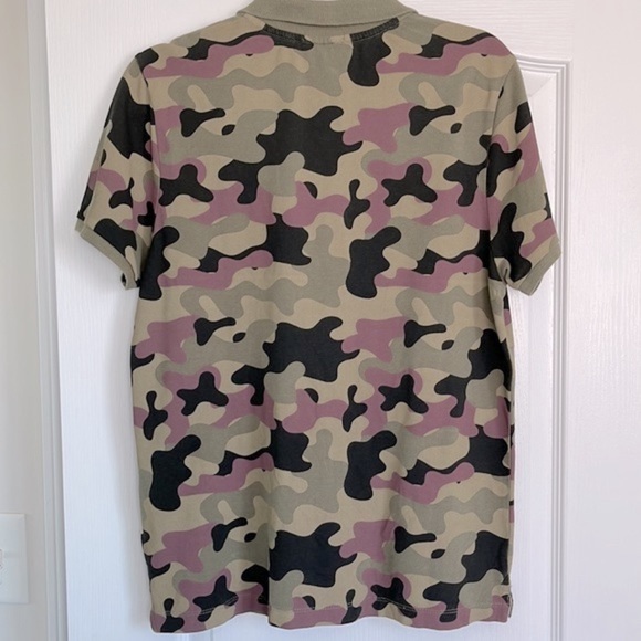 🌟New Mens Industry Camouflage print polo-Small🌟 - Picture 6 of 6